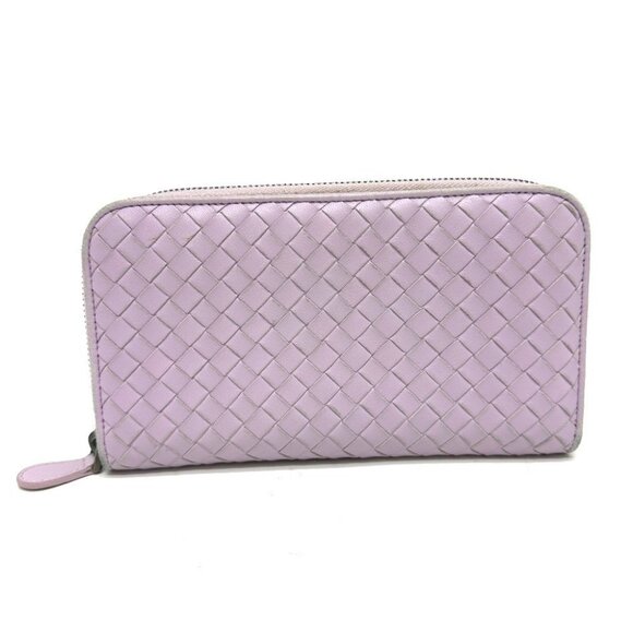 BOTTEGA VENETA 114076 Intrecciato Wallet Zip Around Wallet Long Wallet - Picture 1 of 13